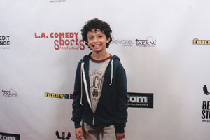 Benjamin Steinberg at the LA Comedy Shorts